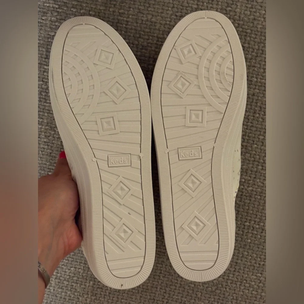 Keds Breezie Confetti Canvas Sneakers White Multi 9 Women New in Box WF65867 - Picture 13 of 16